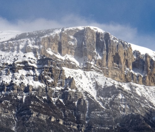 Glandasse en hiver