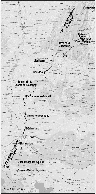 transhumance carte